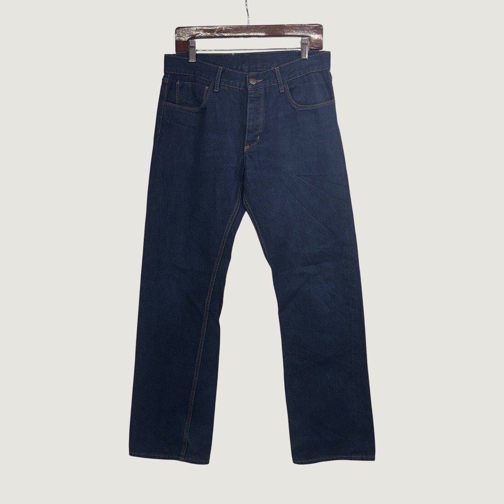 Hamilton‎ by Grant Jeans 34X30 Dark Wash Straight Leg Workwear Heritage Denim